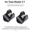 for Tesla Model 3 Y Juniper Highland 2025 ABS Car Door Lock Protective Check Arm Stopper Latch Guard Limiter Protector Cover Kit