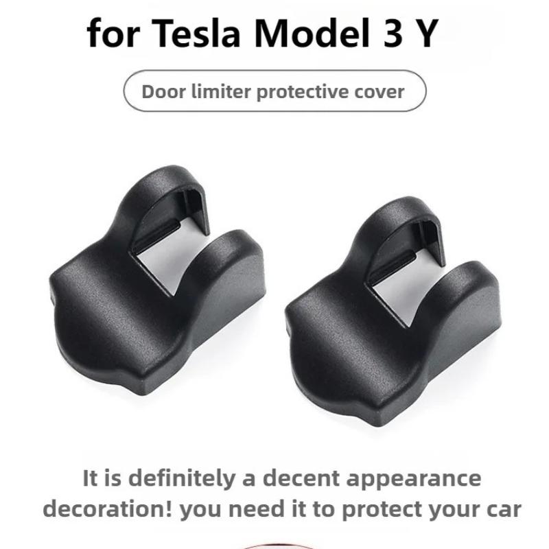 for Tesla Model 3 Y Juniper Highland 2025 ABS Car Door Lock Protective Check Arm Stopper Latch Guard Limiter Protector Cover Kit