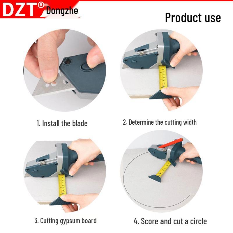 Multi-Purpose Gypsum Board Caulking and Splicing Tool for Quick Clamping and Pressing