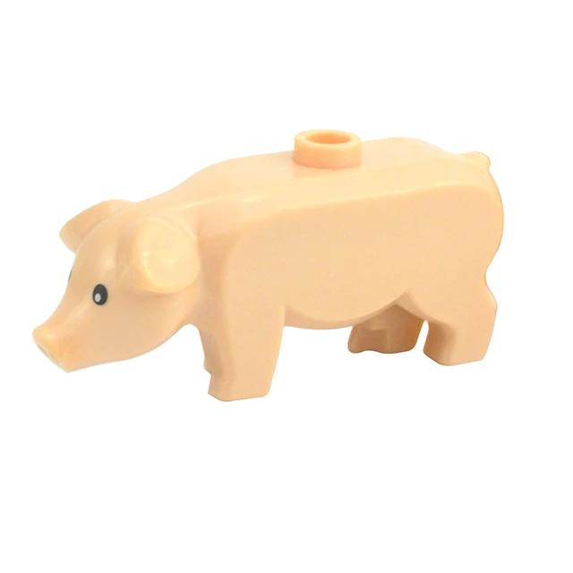 

Фигурки животных Классический строительный блок Город Олень Сова Коза Тигр Орел Зоопарк Ферма Аксессуары DIY Кирпич Дети Детская игрушка Leduo