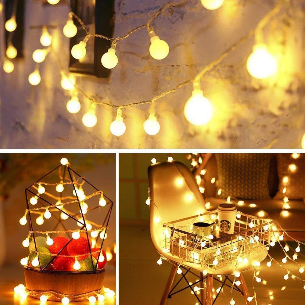 Bubble Ball Led Lights for Decoration - 4.2meter, 14 LED Ball Decoration Lights For Home, Decorative Lights for Home Decoration