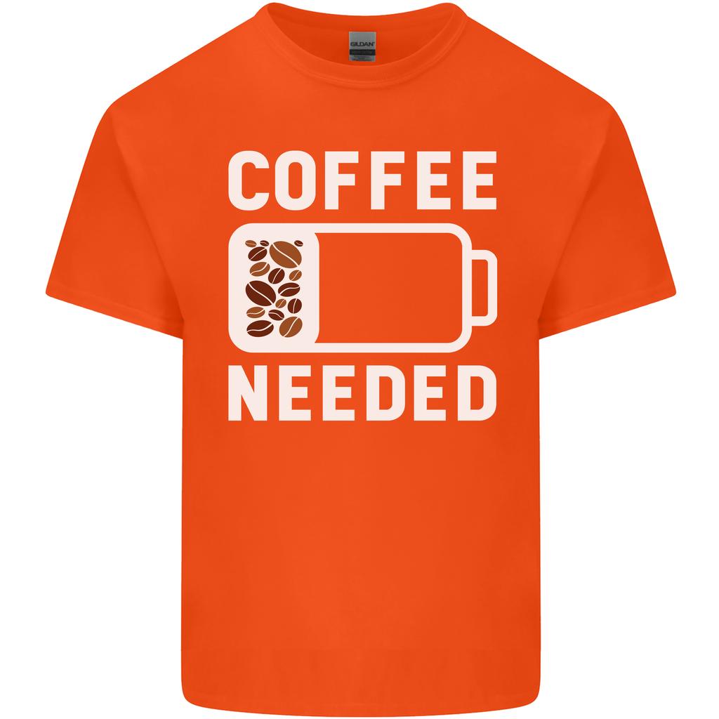 Coffee Needed Funny Addict Unisexs Light Cotton TShirt