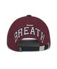 BROWNBREATH Coloration Flat Visor Cap - Burgundy