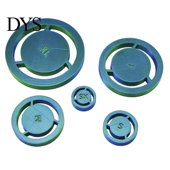 Clay Trimming Tool Set 5Pcs Pottery Foot Ring Set, Base Aligner, Molder, Even Press for Bowls Cups Espresso Mugs Handbuilt Ceramics Handmade Supplies