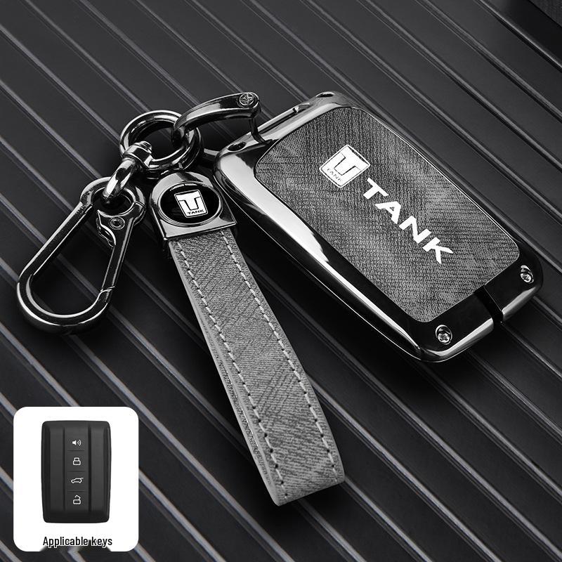 2024 Tank 300 Key Cover for Men & Women - Durable Metal Shell, Three Hundred & Five Hundred Compatibility