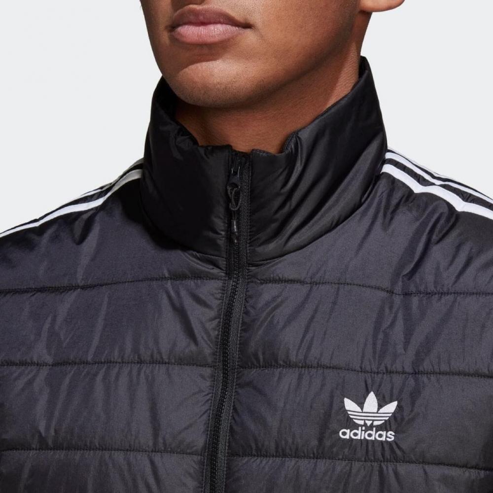 AdidaS OriginalS Padded Stand Collar Puffer Jacket Men S M cheSt 89 92cM