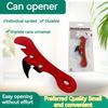 1/2/3PCS Multi purpose can opener, simple can knife, parrot can opener, logo printable bottle opener, creative gift in stock