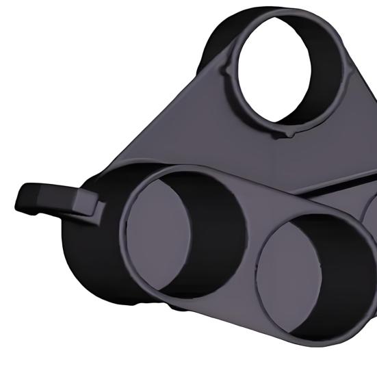 Porte-biberon et tuyau pour tire-lait S1/S2 ABS Organisateur de biberons de pompe Support de rangement pour tire-lait Outils de commodité pour l'expression