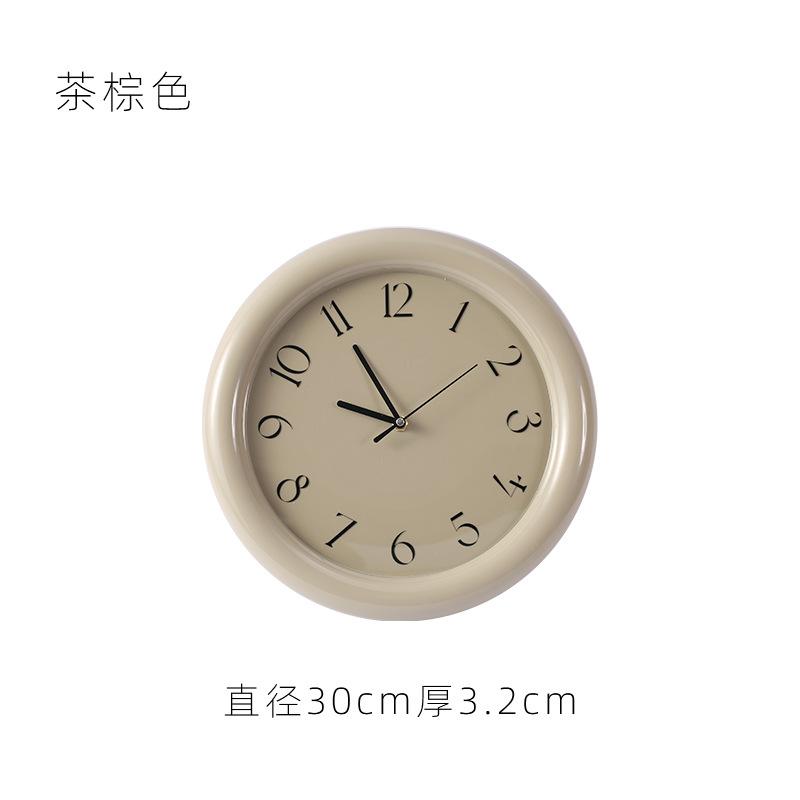 Nordic Ins-Style Living Room Deep Decoration Clock Bedroom Office Living Room Creative Home Wall-Mounted Clock