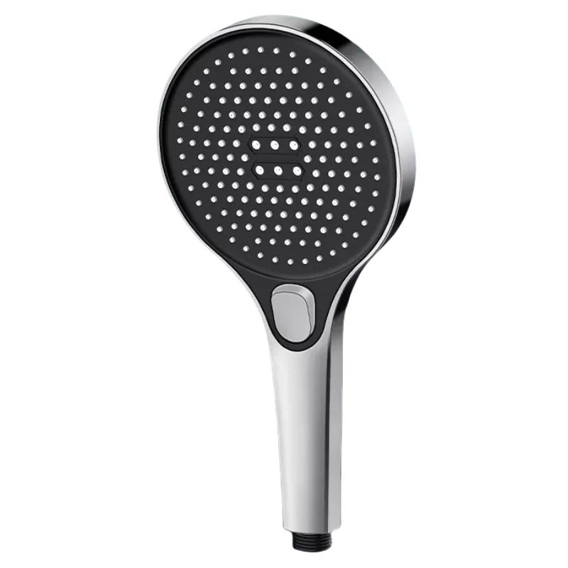 High Pressure Shower Head 13cm Panel 3 Modes Water Saving Spray Nozzle Shower Bathroom Accessories