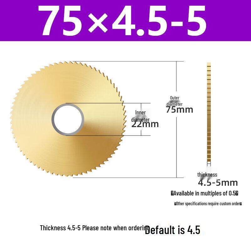 

Cobalt-Coated HSS Saw Blade Milling Cutter