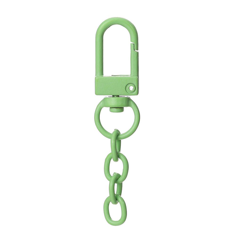 New Color Spray Paint Door Buckle Keychain: DIY Doll Pendant for Phone & Bag