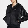 Nike Sportswear Women's Velour Hooded Full-Zip Jacket Black HJ0958-010
