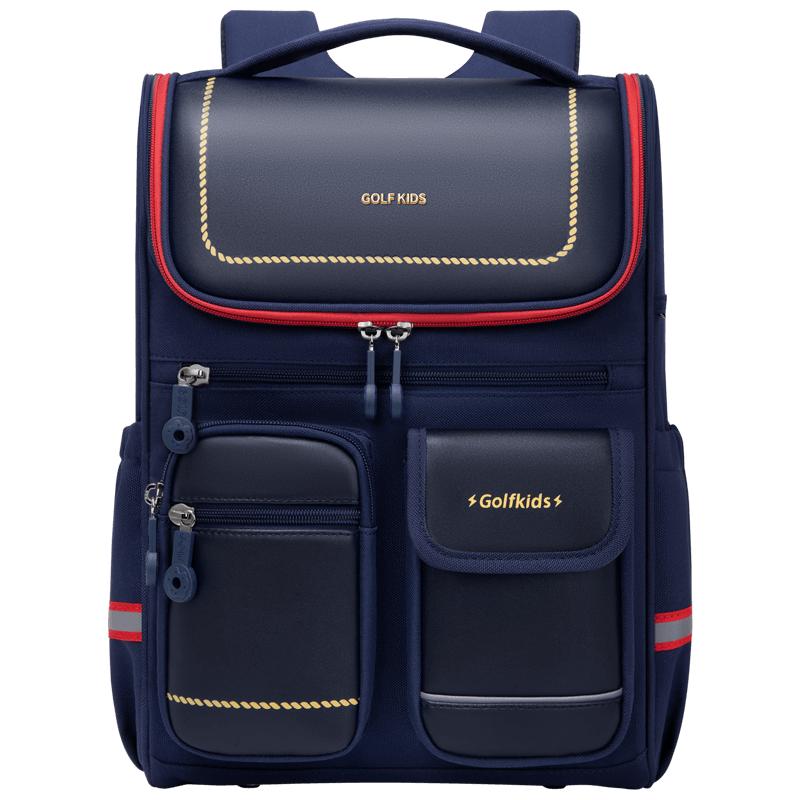 GOLF Basis Kinderschoolrugzakken Basisschool Kinderen Schoolrugzak Schooltas Kinderen Jongen Meisjes Rugzak Tas 3 5e Klas 1 2 6 gray