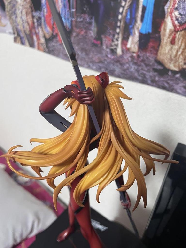 [USED] Evangelion amiami×AMAKUNI 6/1 scale Asuka figure
