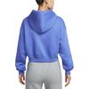 Nike Phoenix Fleece Loose Short Hooded Long Sleeve Sweatshirt Women tops IF0259-460