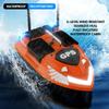 3KG Loading 500M Remote Control Fishing Bait Boat 160 GPS Pilot Points 4 Bait Tanks GPS Fish Bait Boat Orange