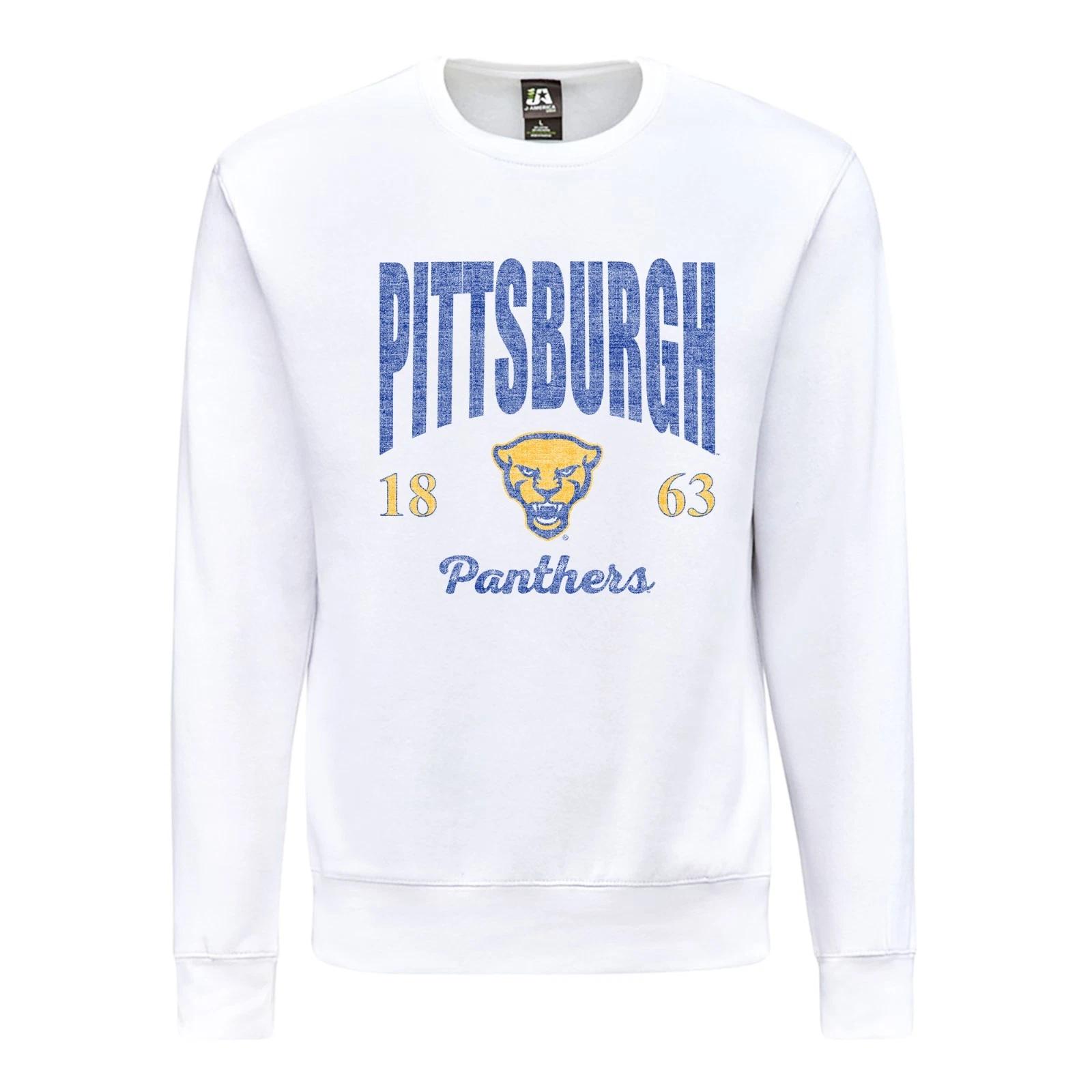 Pittsburgh Giving Noise JA BTB Fleece Crewneck - White S