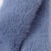 LALA Fur Scarf Petite Blue