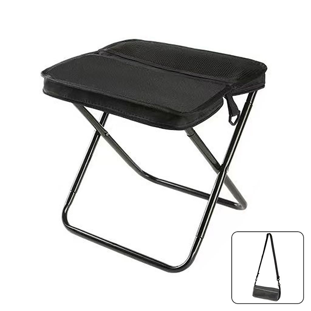Portable Mini Folding Backpack Stool Outdoor Adjustable Chair with Carry Bag Lightweight Camping Hiking Folding Fishing Stools