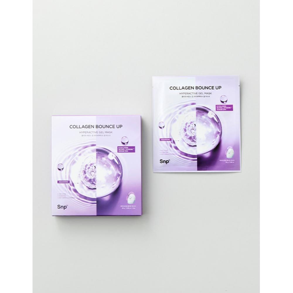 

Snp Collagen Bounce Up Hyper Active Gel Mask 4 Sheets