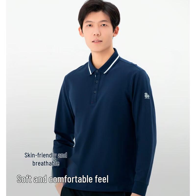 

SCALER Men s Cotton Long Sleeve Slim Fit Polo Shirt F4914388 2XL