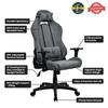 Arozzi Torretta Soft Fabric ASH Gaming-Stuhl mit weichem Stoffmaterial, 3D-Armlehnen und Liegefunktion (TORRETTA-SFB-AHS2)