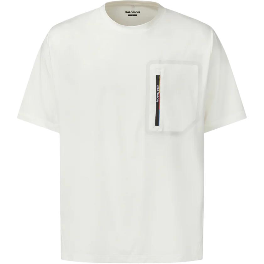 Salomon Unisex Loose Logo Round Neck Short Sleeve T-Shirt Unisex Tops LD0041700 M