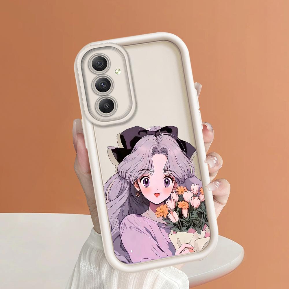 

Мягкий силиконовый квадратный чехол с рисунком лестницы для телефона, полное покрытие, противоударный защитный резиновый чехол для камеры для Samsung Samsung S25 Ultra 5G белый