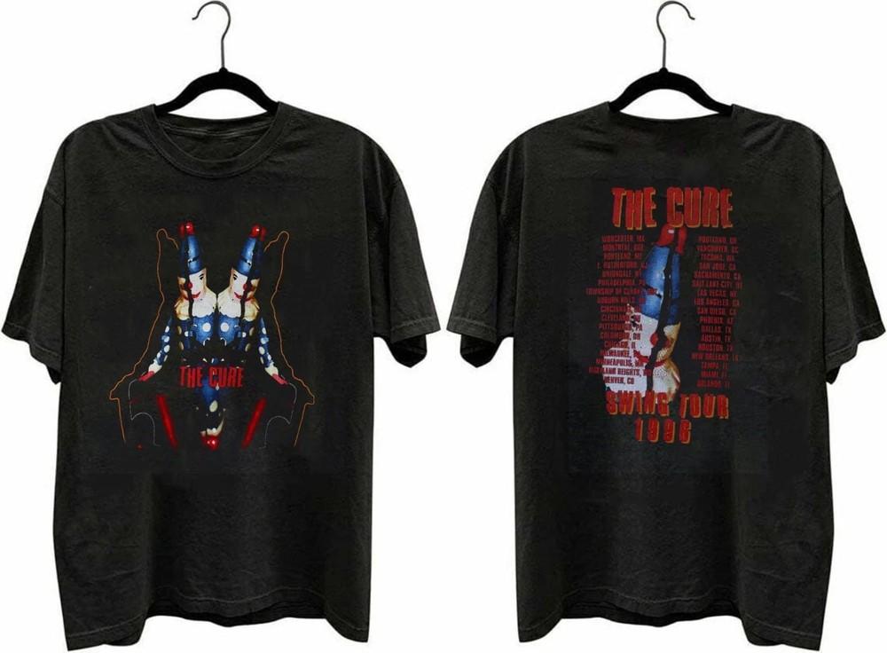 

The Cure 1996 Swing Tour Wild Mood Swings Robert Smith Band Shirt S-5XL Unisex T-Shirt S