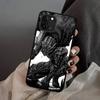 Anime Berserk Guts Custodia per Telefono Silicone Morbido per iphone 14 13 12 11 Pro Mini XS MAX 8 7 6 Plus X XS XR Cover