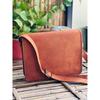 Handmade Luxury Leather Laptop Messenger Bag Rare Men's Briefcase Satchel