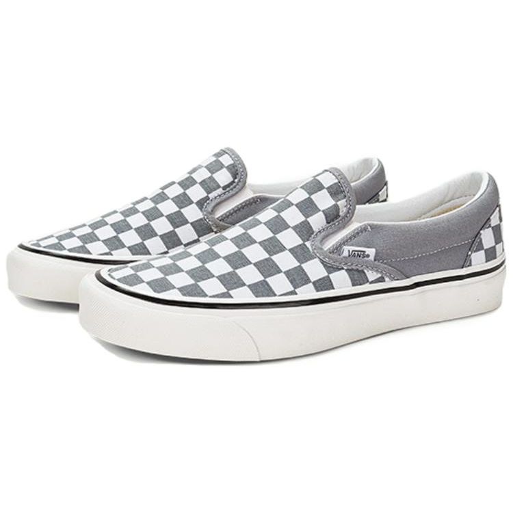 Vans Slip-On 98 DX Low Top Skate Shoes Unisex Sneakers Gray White VN0A7Q58BM7