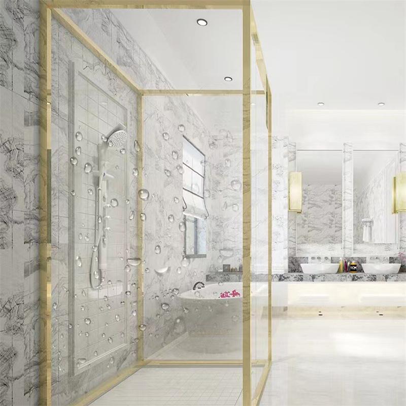 4mil Thickened Transparent Glass Explosion-proof Film Bathroom Tempered Glass Film Shatter-proof Explosion-proof Safety Window Sticker