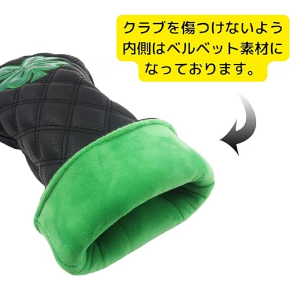 Golf Headcover, Stylish and Cool Quilted Headcover, Available In 5 Colors, High Quality Quilted M...