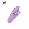 Colorful Vintage Embroidery Scissors Sheath Lattice Scissors Protective Cover Small Sharp Pointed Scissors Protection