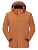 Hochwertige wasserabweisende Kapuzen-Bergsteigerjacke für Damen & Herren - Helle Farbe, Regendicht, Ideal für Business-Teams & Reisen