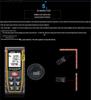 Shen Dawei LDM-T40 Handheld Laser & Infrared Rangefinder Tape Measure