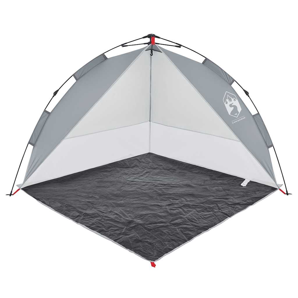 Beach Tent Gray Quick Release Waterproof