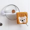 Punch-Free Multi-Use Storage Rack for Bathroom & Kitchen: Towel Holder, Pot Lid Organizer, Dishcloth Storage, Shoe Rack, and Hanging Rack.