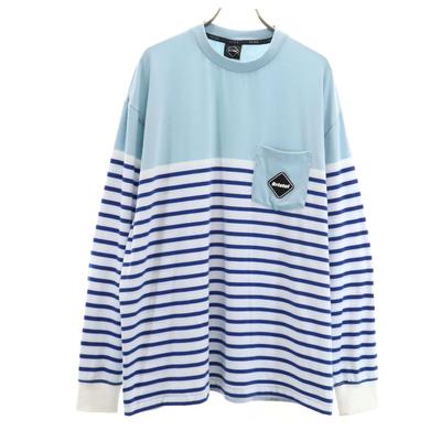 Bristol Border Pattern Long Sleeve T-shirt Men's Used