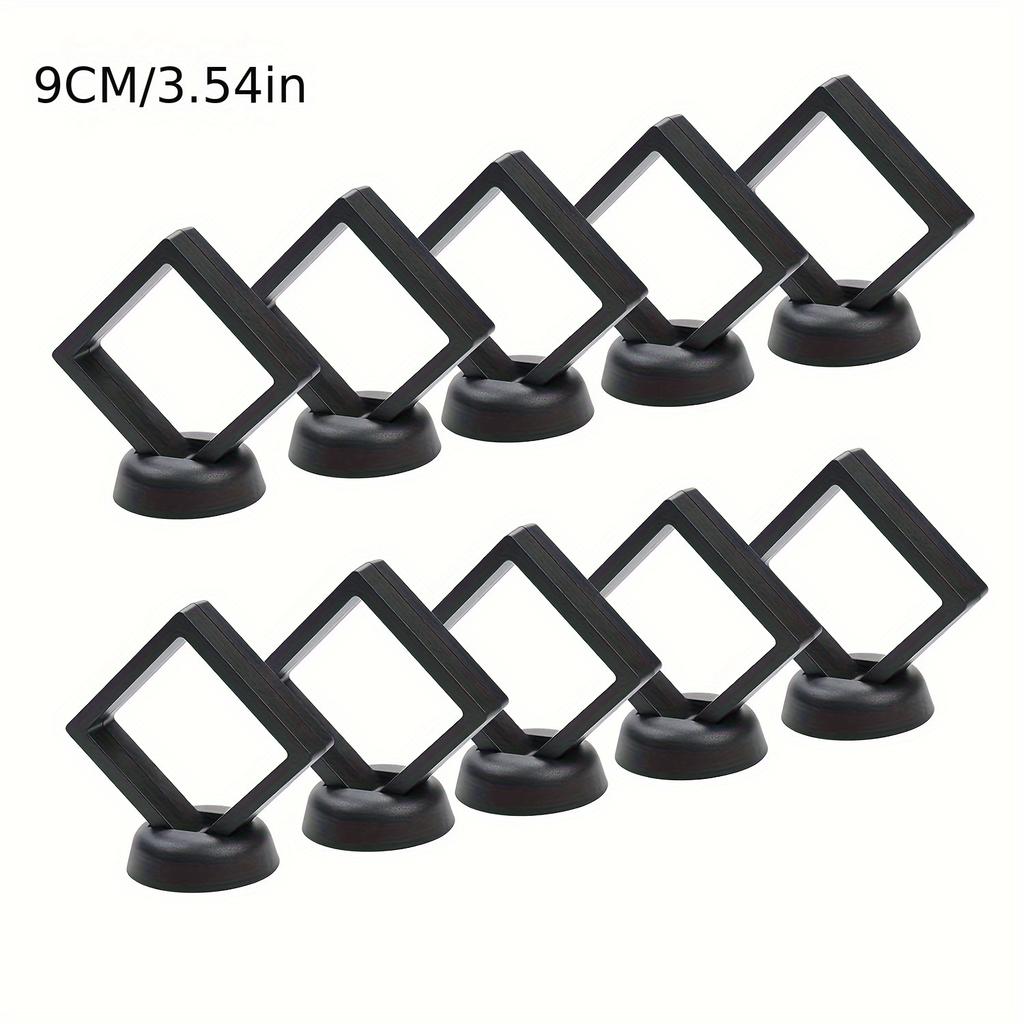 Square 3D Floating Frame Display Stand,hanging Pendant Box,jewelry,accessories,challenge Coin Storage And Display Stand