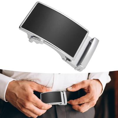 Herren Ratsche Gürtelschnalle 3,6 cm Breite für Kleidung Accessoires Business Anzug