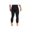 Under Armour Curry Brand Printed Logo Slim Fit Three-Quarter Sports Pants Men Bottoms Black 1379828-003