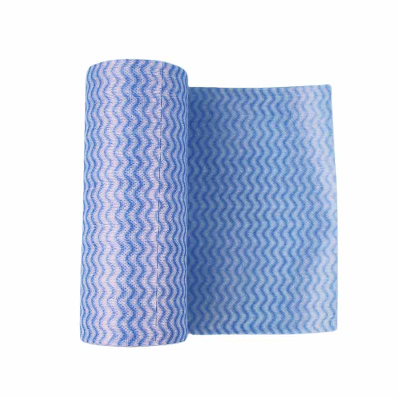 

50 шт./рулонов кухонное полотенце для мытья посуды ленивая тряпка губка для мытья посуды без масла одноразовое полотенце для мытья посуды нетканый материал тряпки для уборки синий