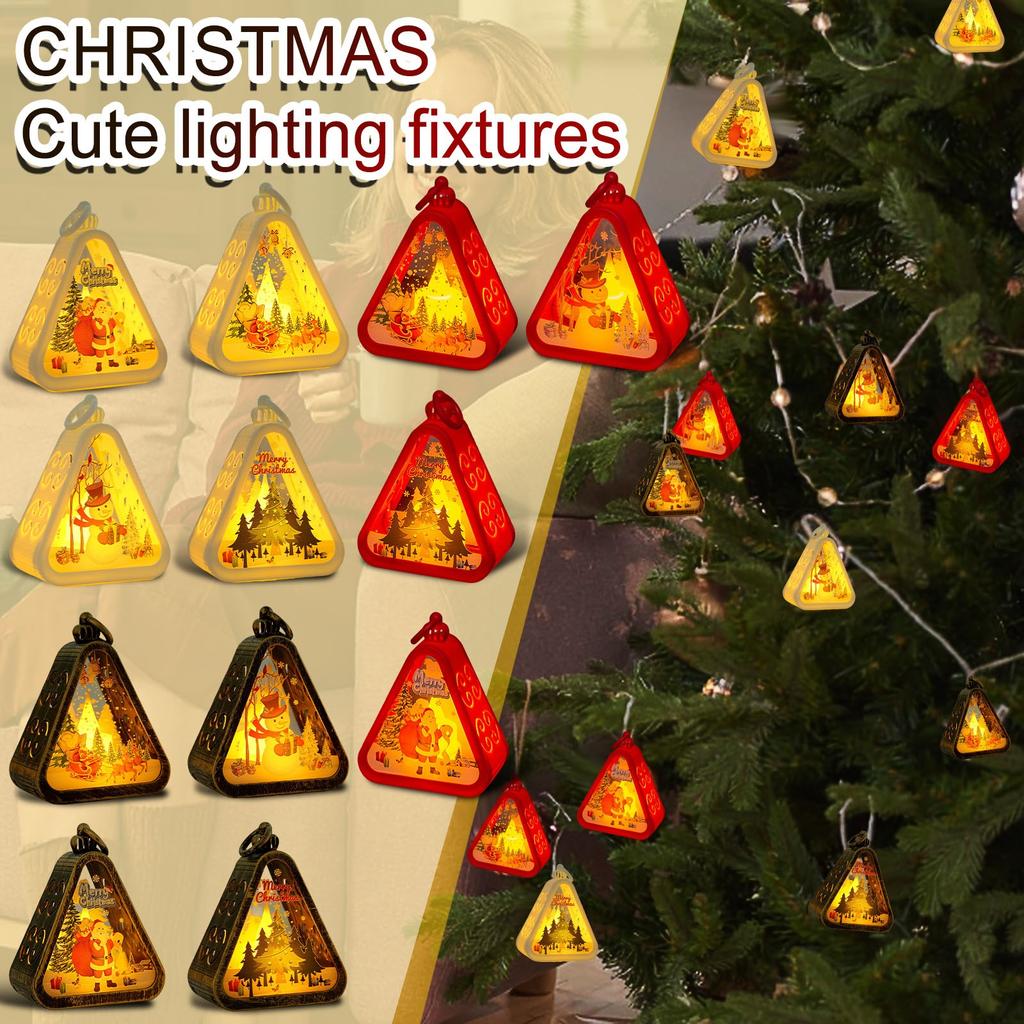 Christmas Decorations, Vintage Night Lights, Glowing Gifts, Display  Desktop Decorations, Props, Atmosphere, Wind Lights