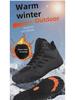2024 Winter Mid-Cut Breathable Hiking Snow Boots for Couples