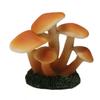 Micro Landscape Mushroom Resin Fungi Model With Faux Plants Decor Gifts Toy