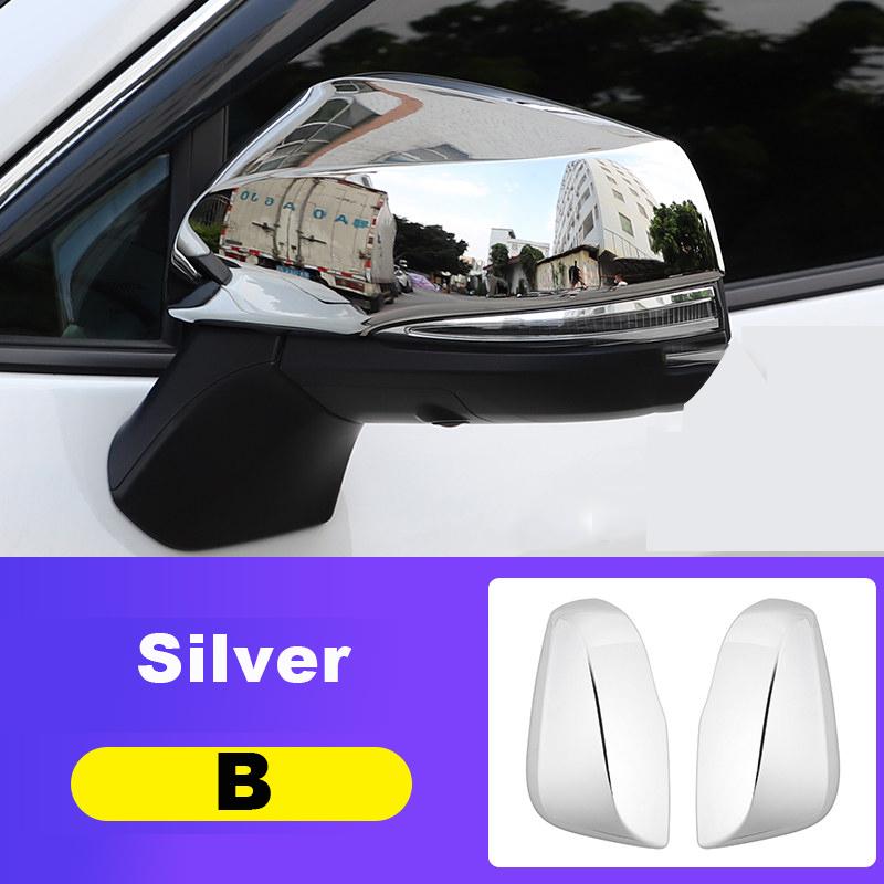 

For Toyota RAV4 XA50 2024 RAV 4 Hybrid Car Rearview Mirror Side Molding Cover Trim Shell Accessories B Silver