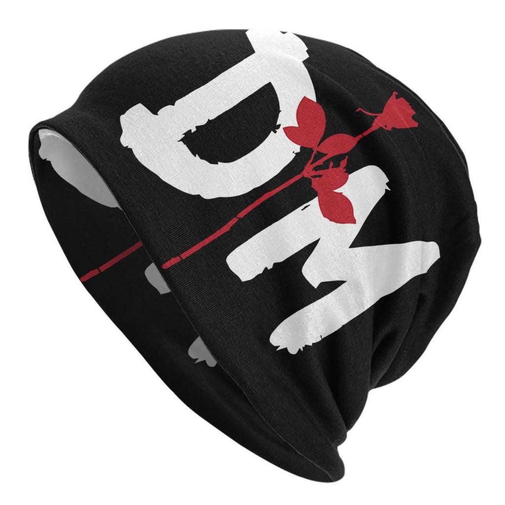 Custom Depeche Cool Mode Electronic Rock Beanie Cap Unisex Winter Warm Bonnet Femme Knit Hats Outdoor Skullies Beanies Caps